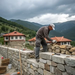 Trabzon taş duvar ustası